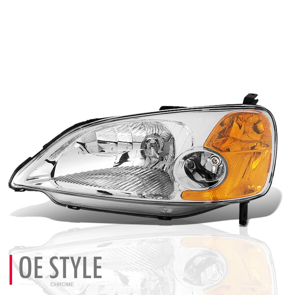 OE Style Front Driving Headlight for Honda Civic (2001–2003) HO2502116