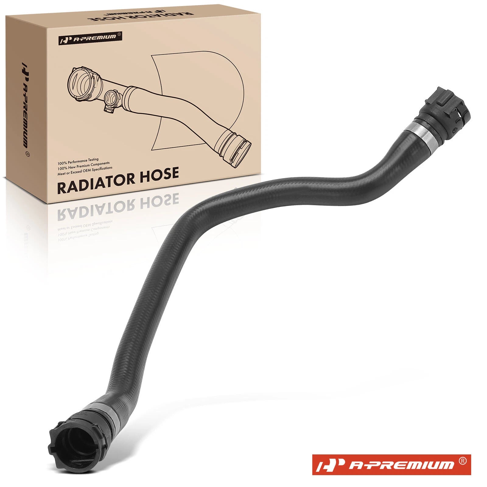 Radiator Coolant Hose for BMW 320i 2001–2004, 323Ci, 323i