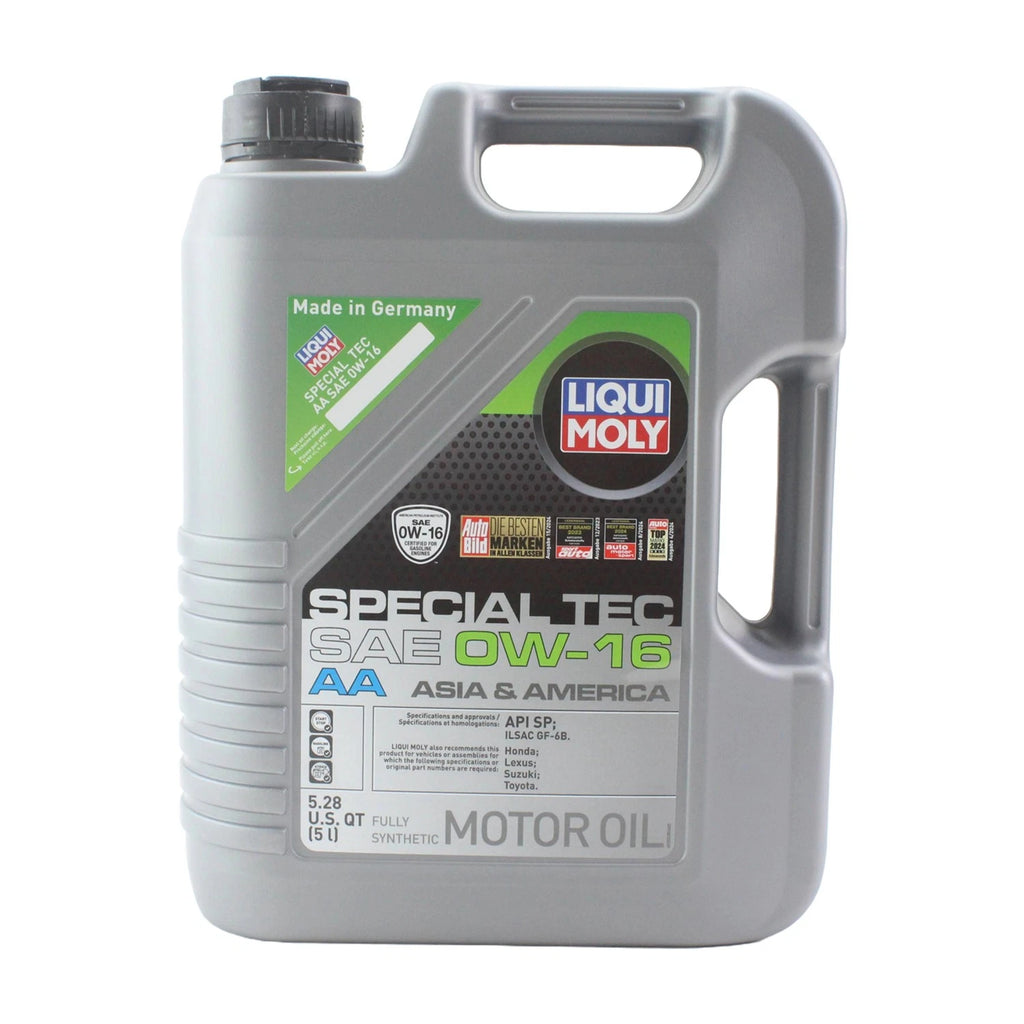 Set of 5 Liqui Moly Special Tec AA 0W-16 Engine Motor Oil (25L)