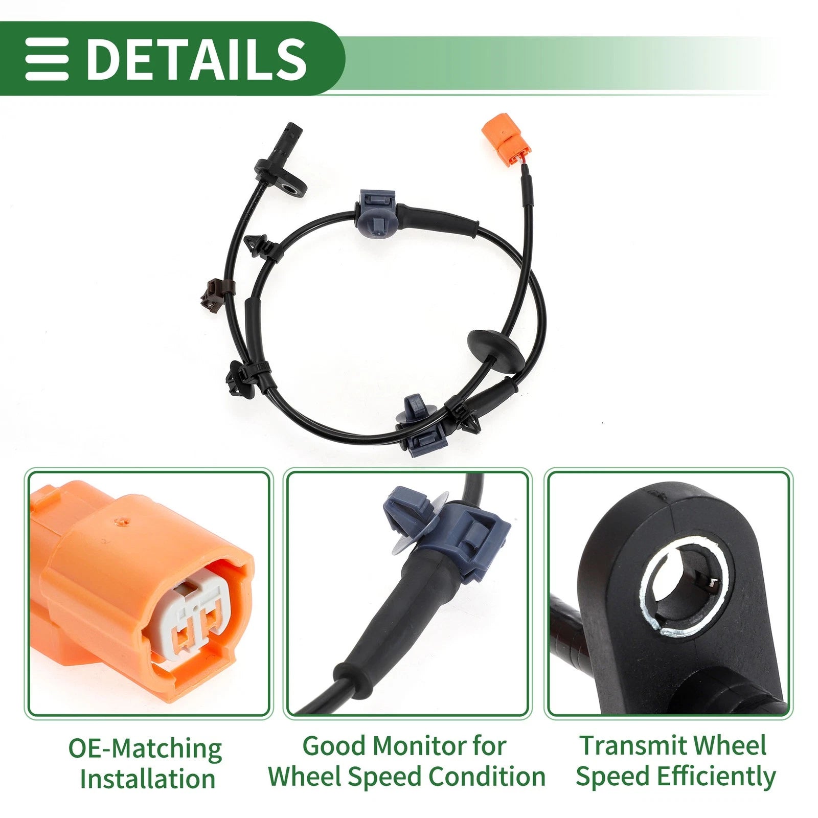 ABS Wheel Speed Sensor for Honda City GD6 (2007–2008) - 57455SAGH01