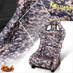 NRG FRP-303-STORM Racing Bucket Seat for Universal Fit (2010–2023)