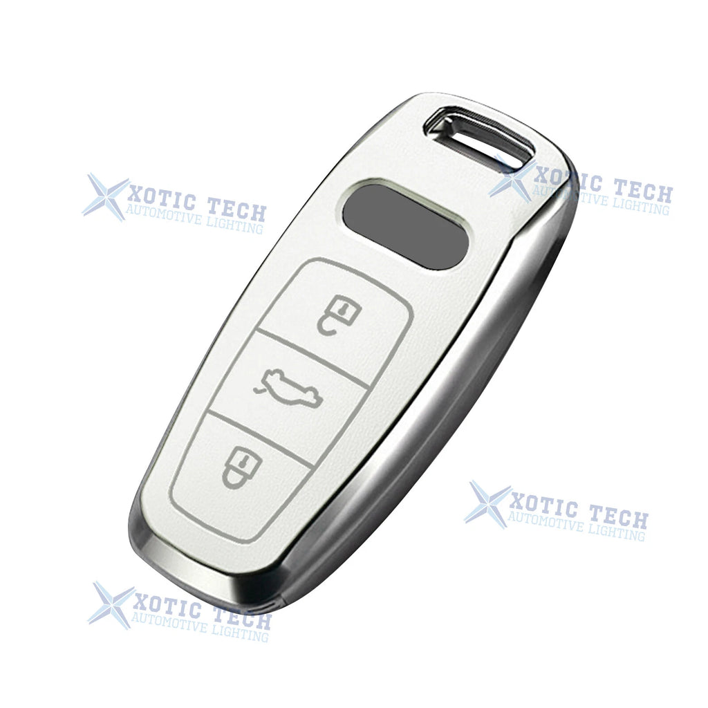 Full Seal TPU Remote Smart Key Fob Case for Audi (2013-2020)