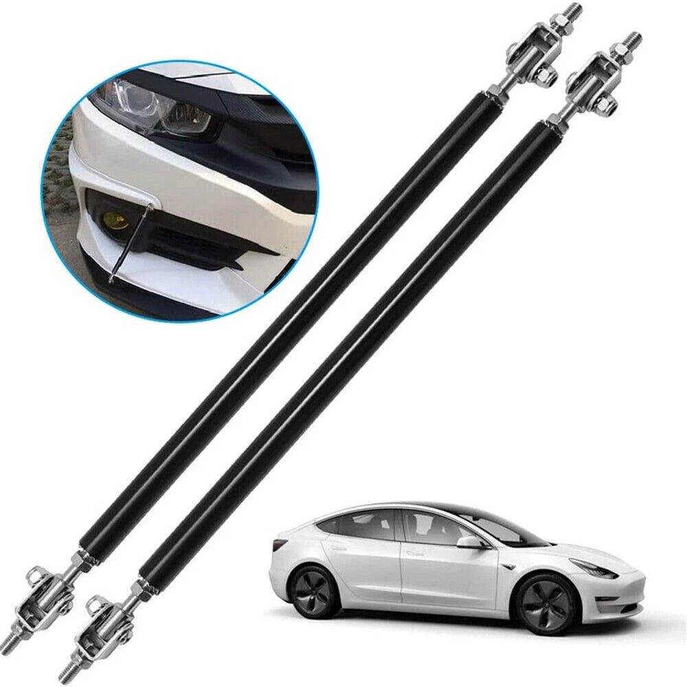 2X Adjustable Front Bumper Lip Splitter Strut Rod for Universal Fit