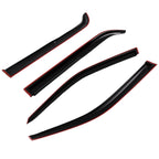 Set of 4 Outside Mount Rain Guards for Ford Explorer (2011–2019)