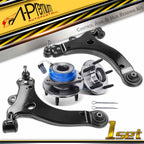 Set of 4 Front Control Arms & Wheel Hub Bearings for Chevrolet Impala 