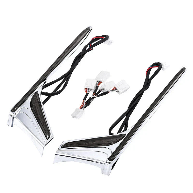 Rear Red LED Lights Vertical Strip for Goldwing GL1800, F6B (2012-2017)