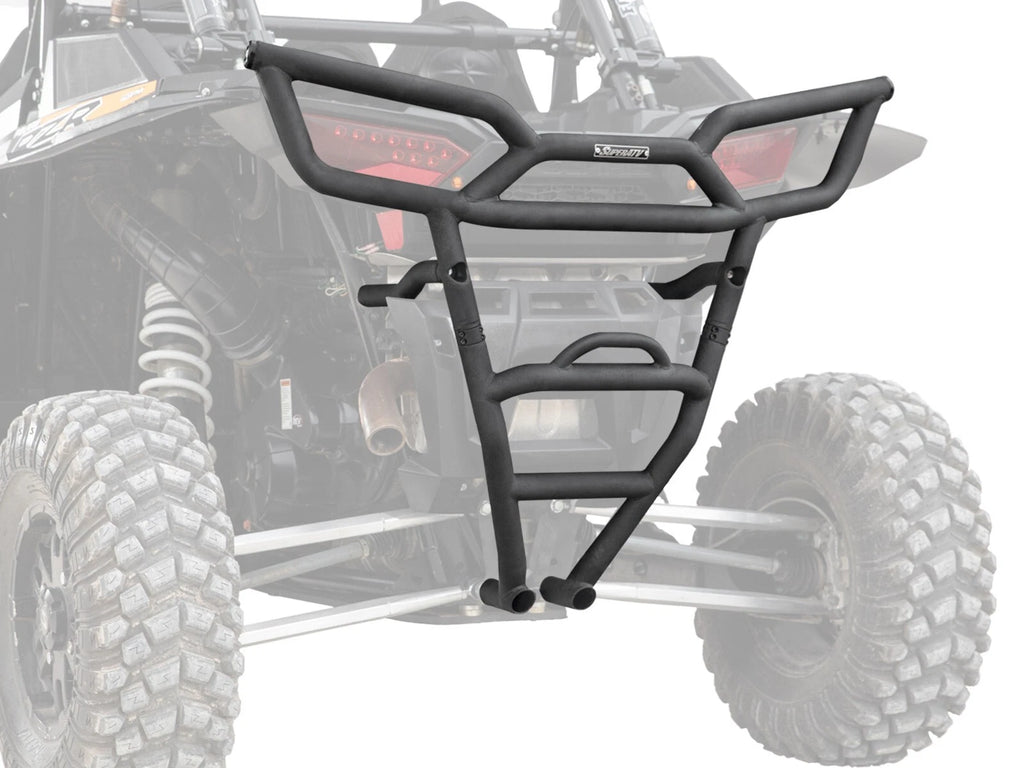 SuperATV Heavy Duty Rear Bumper for Polaris RZR XP 1000 (2014–2017)