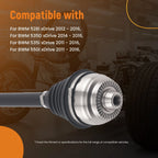 Front Left CV Joint Axle Shaft for BMW 528 535 550 xDrive (2011–2016)