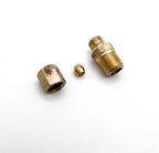 Oil Line Block Fitting Sleeve Nut Replacement for Chevrolet Small Block (1955–1970)