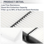Engine Cabin Air Filter Combo for Hyundai Sonata 2.0L 2.4L (2015–2019)