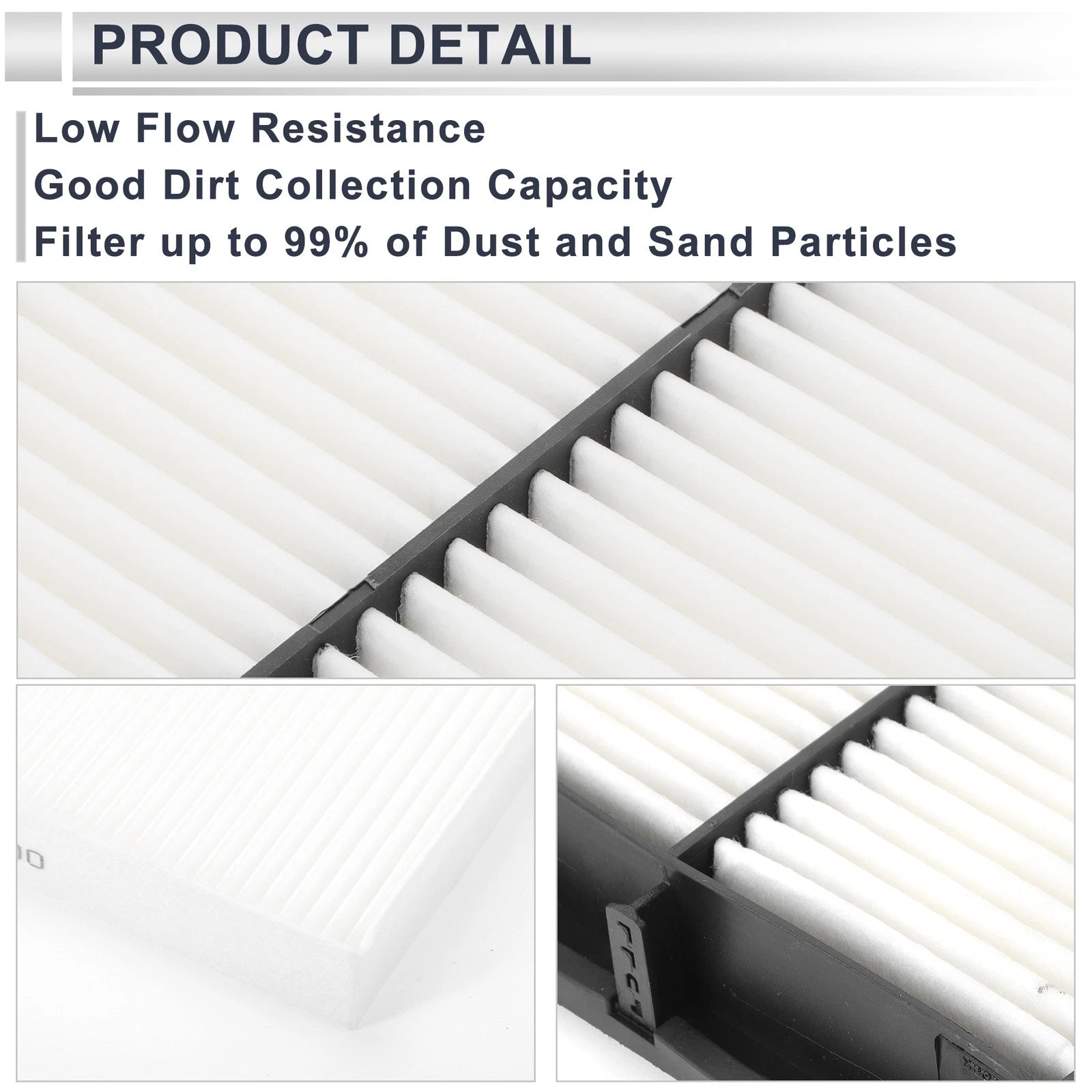 Engine Cabin Air Filter Combo for Hyundai Sonata 2.0L 2.4L (2015–2019)