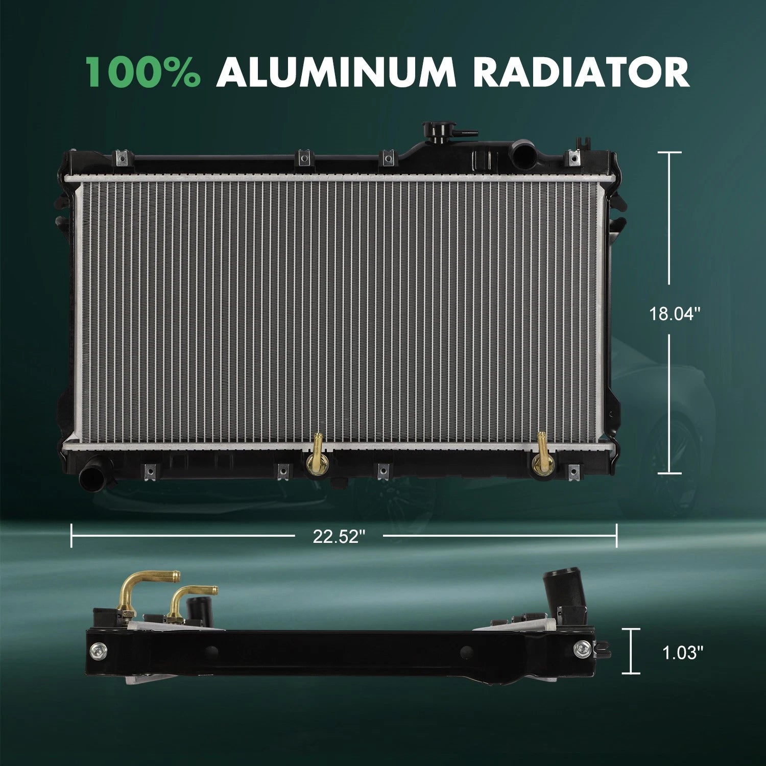 Radiator for Mazda Miata (1990–1997)
