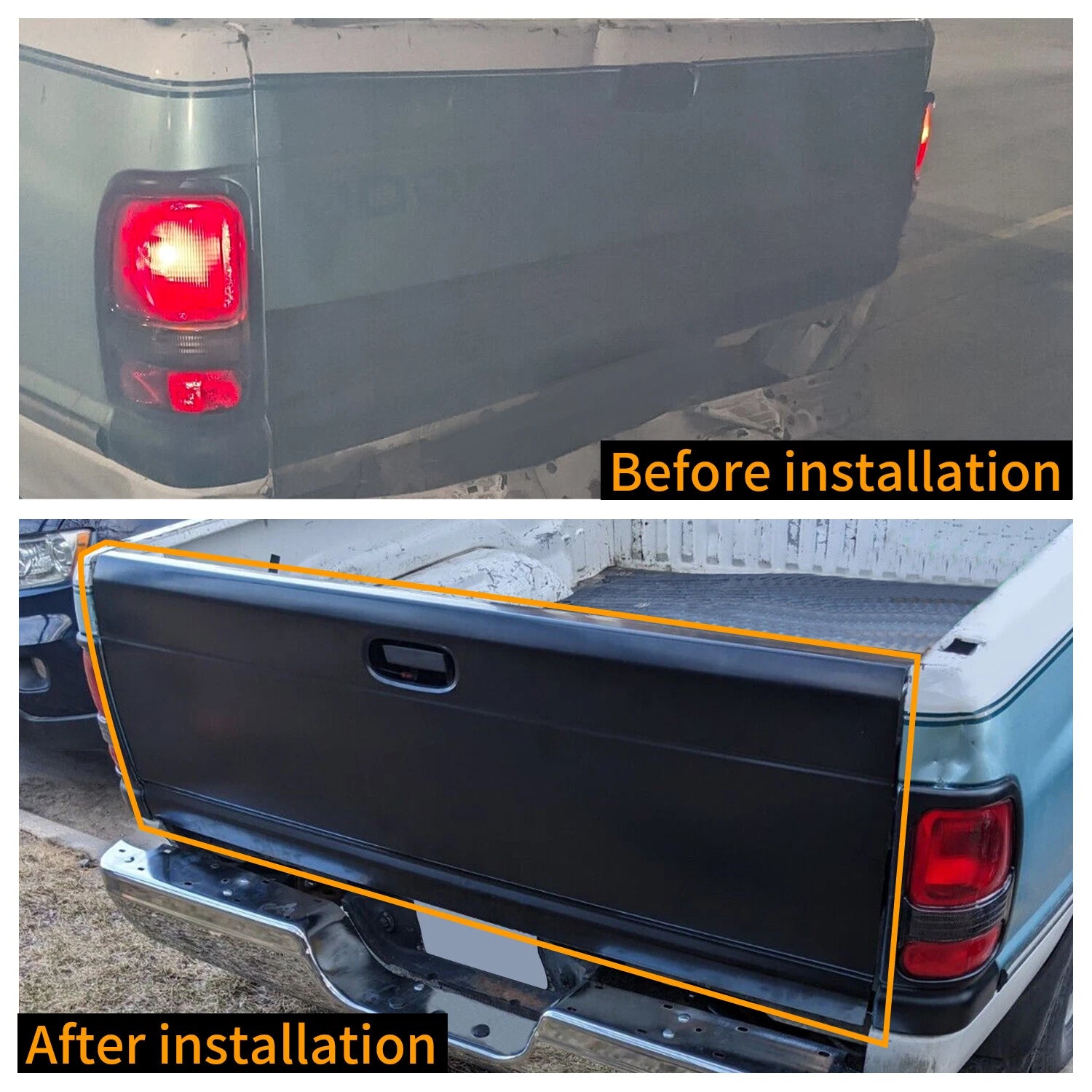 Steel Tailgate for Dodge RAM 1500 2500 3500 (1994-2002)