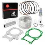 .75mm O.S Engine Top End Piston Gasket Kit for Honda Recon 250 TRX250TE/TM (2002–2009)