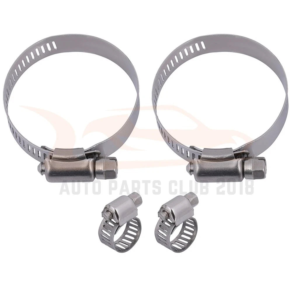 2673 Radiator for Mazda 6 (2003–2008) with Universal Hose Clamps, Aluminum