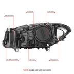 Passenger Right Projector Headlight for BMW 528i 535i 550i M5 (2011–2013)