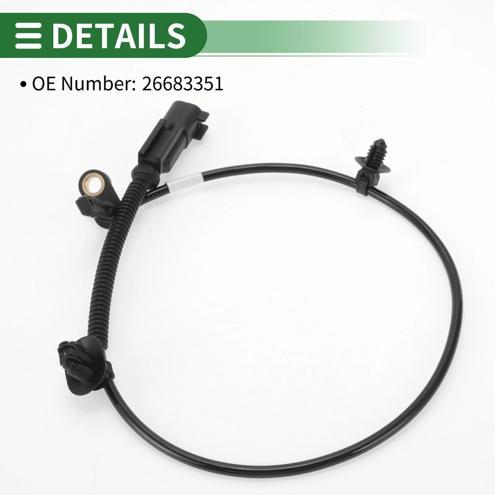 ABS Wheel Speed Sensor No. 26683351 for Buick GL8 ES (2017) Rear Left