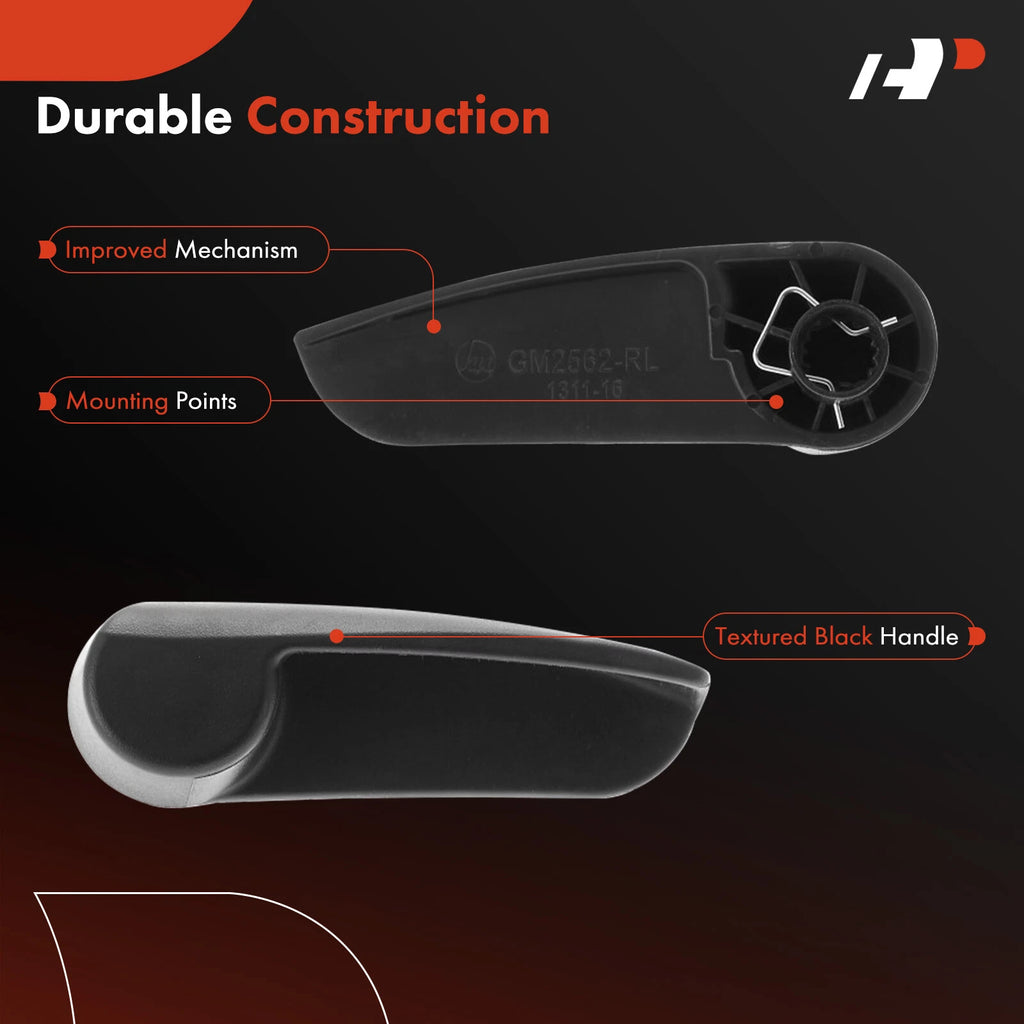 Rear Left Texture Interior Door Handle for Chevy Colorado GMC (2004-2012)