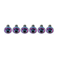 Set of 6 M5 Titanium Truss Torx Bolts Screws for Motorcycle/Bike