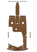 EVA Foam Teak Deck Flooring Mat for Regal 2200 (2004)