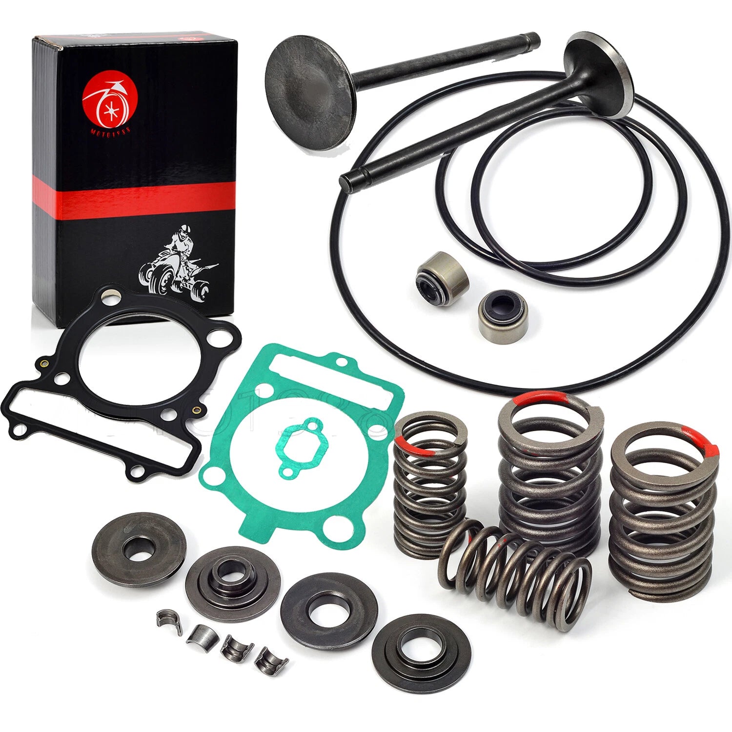 Cylinder Intake Exhaust Valve Gasket Kit for Yamaha Raptor 350 (2004–2013)