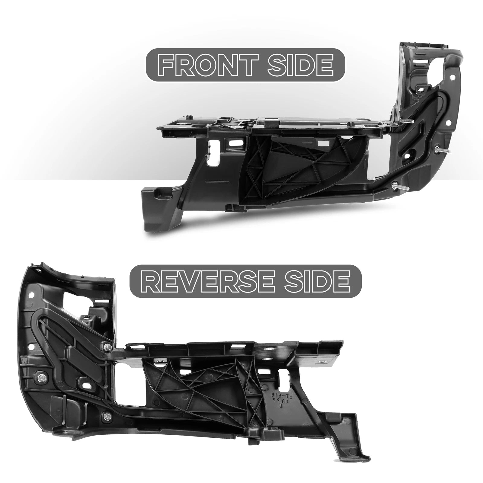 Set of 2 Rear Bumper Outer Extension Brackets for Tacoma (2016–2023)