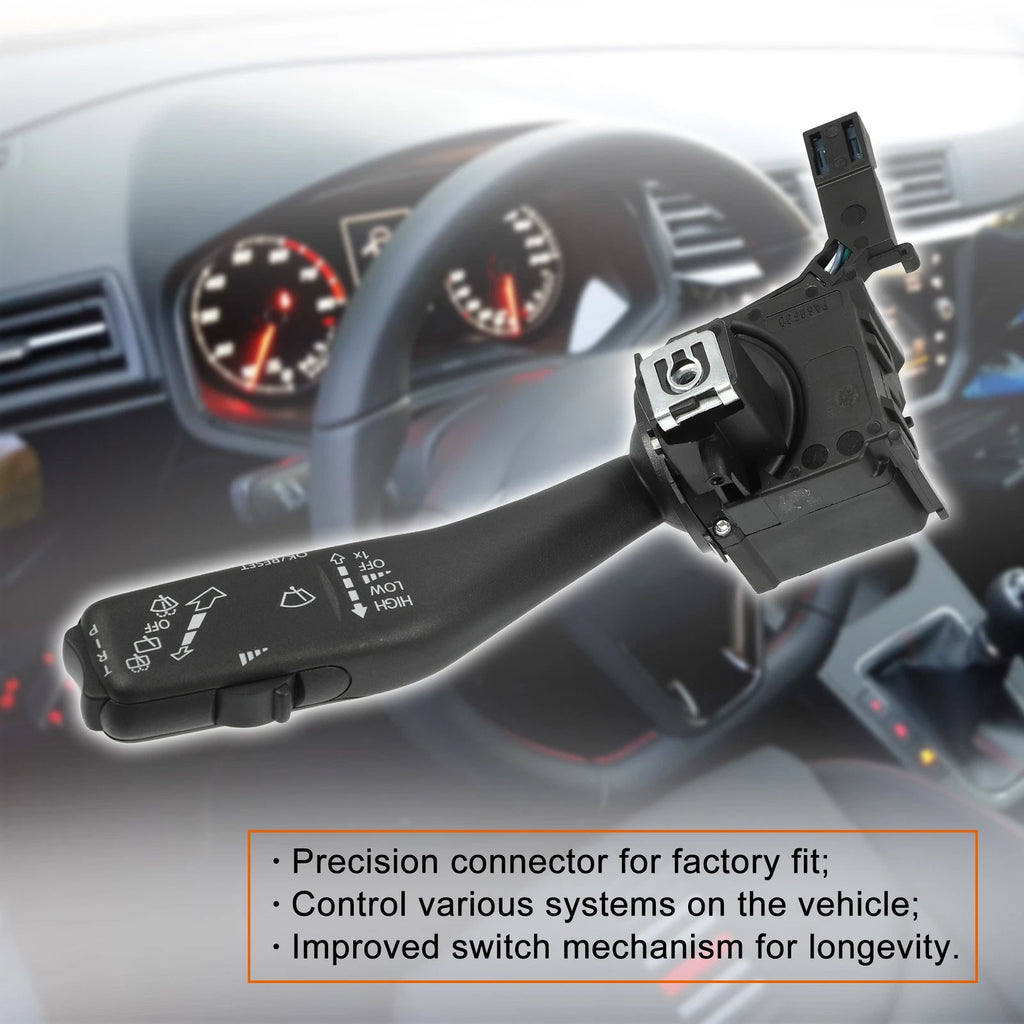 Windshield Wiper Switch Column Assembly for Audi A3 (2003–2012) 1K0953519J