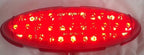 LED Tail Light Inserts Pair Red Right for 1949-1950 Ford FTL4950LED