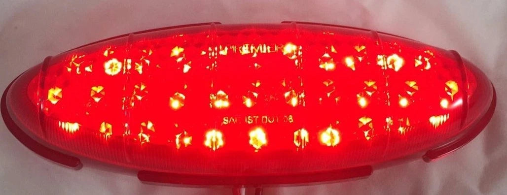 LED Tail Light Inserts Pair Red Right for 1949-1950 Ford FTL4950LED
