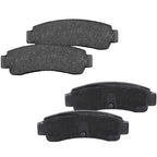 Rear NAO Brake Pad Set for Nissan Sentra (1991–1994)
