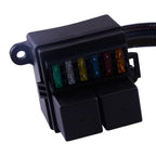 Prewired Fuse Relay Box & Fuses for 12V Car, Truck, Boat ( Specified)