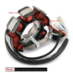 8-Pole Magneto Generator Stator for Yamaha XT 125 R/X (2007–2008)