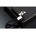 Genuine Leather Key Fob Strap Ring for Universal (2019-2025)