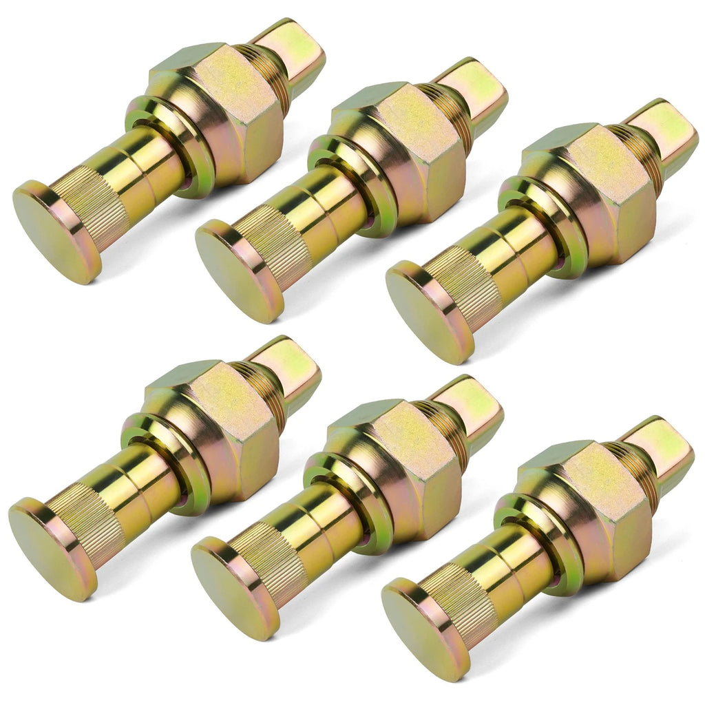 6PCS Wheel Nuts & Stud Kit for Isuzu NPR NPR-HD NQR NRR Reach