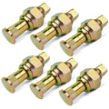 6PCS Wheel Nuts & Stud Kit for Isuzu NPR NPR-HD NQR NRR Reach