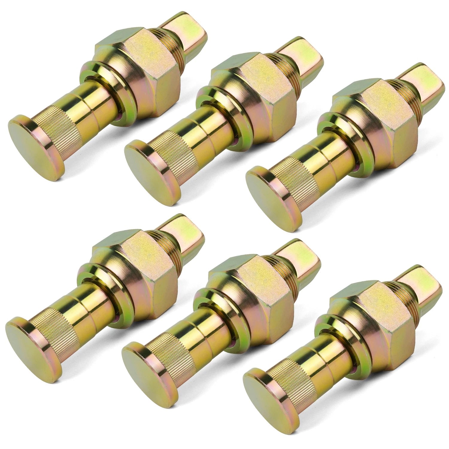 6PCS Wheel Nuts & Stud Kit for Isuzu NPR NPR-HD NQR NRR Reach