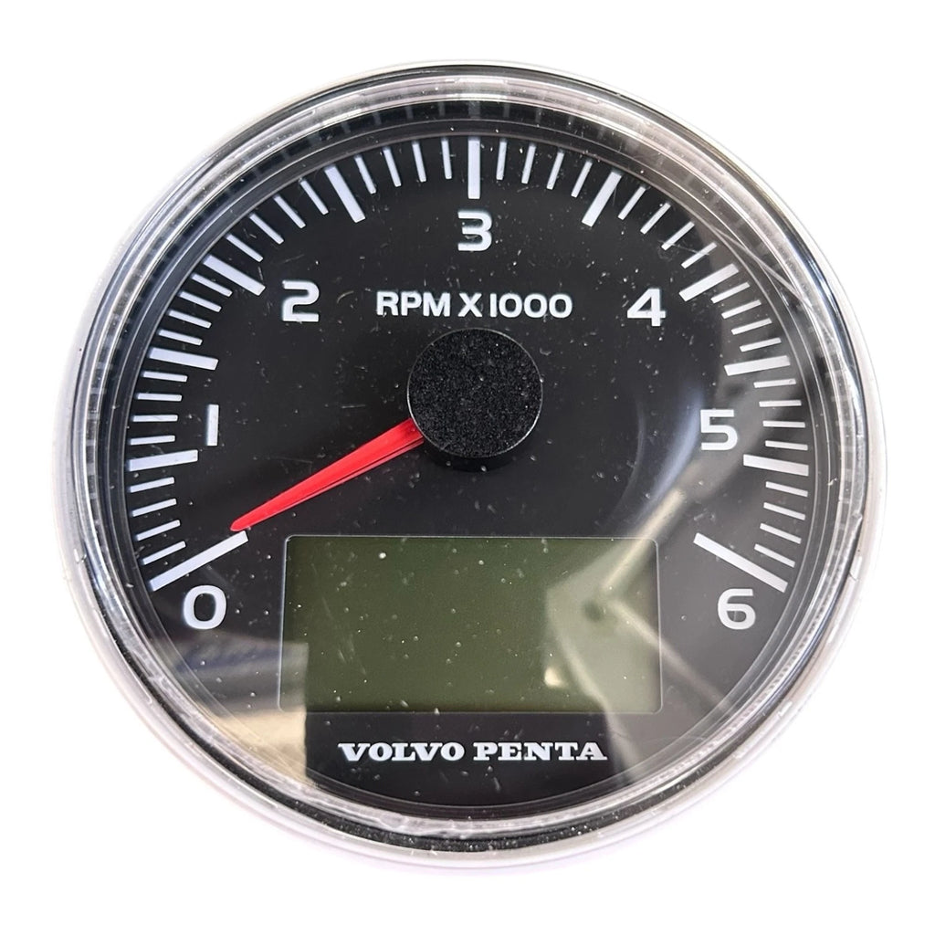 EVC Tachometer Gauge for Volvo Penta (6000rpm, 21628165)