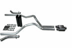 2.5" Dual Exhaust Kit for Dodge Ram 1500 (2019–2025) - Black Tips, Corner Exit