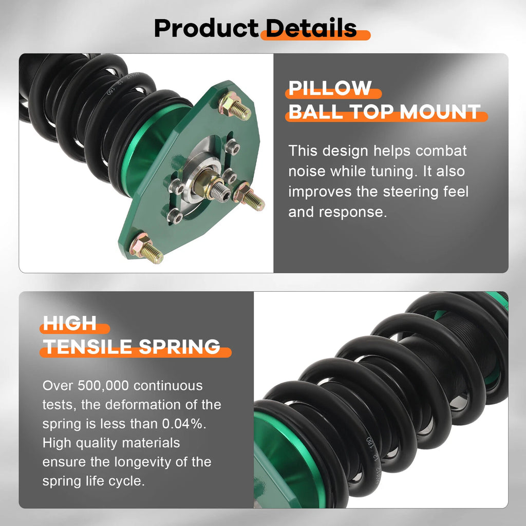 Coilovers for Scion TC (2011-2016) Adjustable Height Suspension Kits