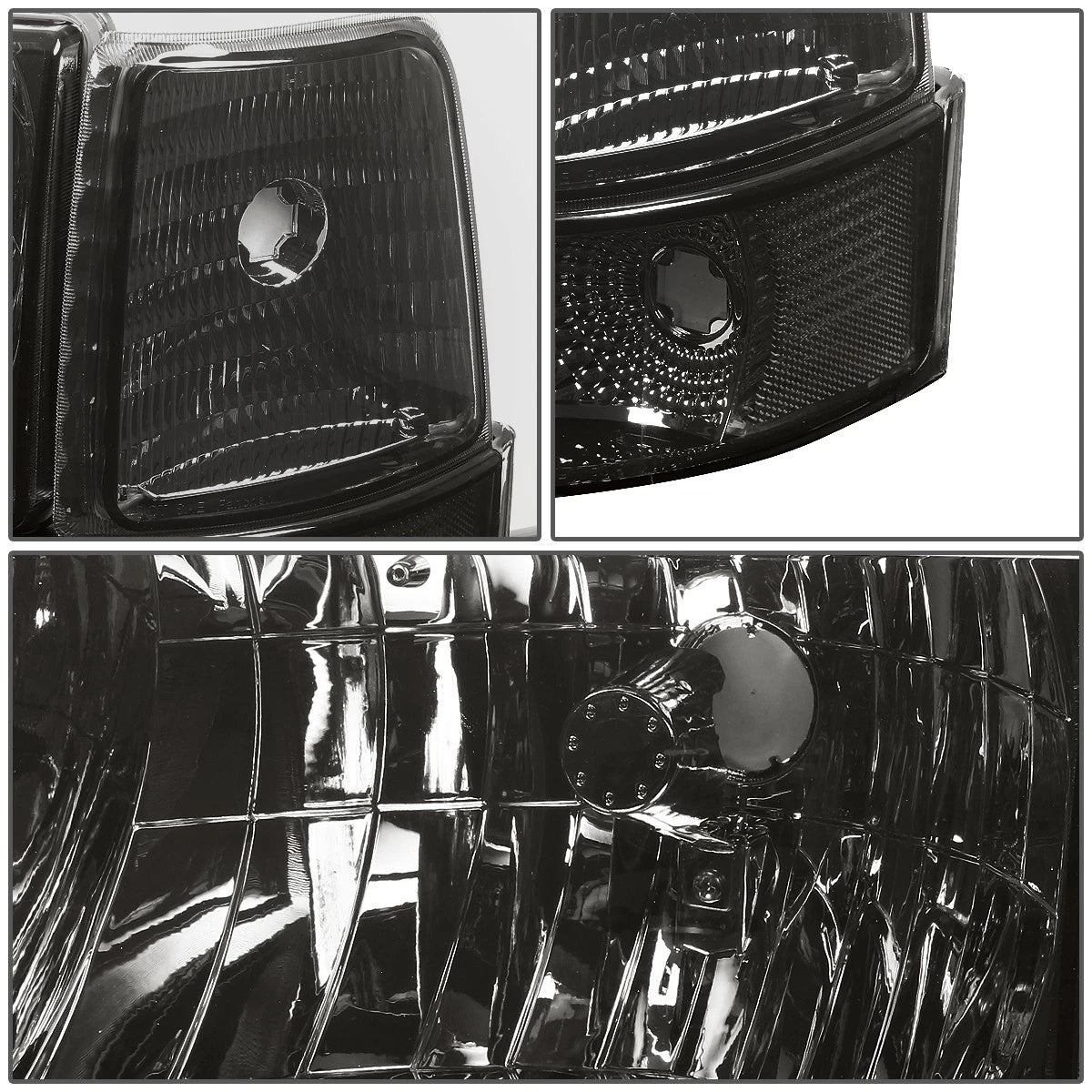 LED DRL Bumper Headlights for Ford F150/F250/F350 (1992–1996)