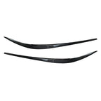 Carbon Fiber Headlight Eyebrow Eyelid Covers for BMW 3 Series (2019-2021)