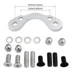 Handlebar Tree Adapter Front End Clamp 3.5in 4.75in for Harley