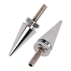 Set of 4 Spike Windshield Fairing Bolts in Silver for Touring Road Glide (2015–2025)