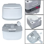 Portable Toilet for Camping and Travel (24L, 6 Gallon)