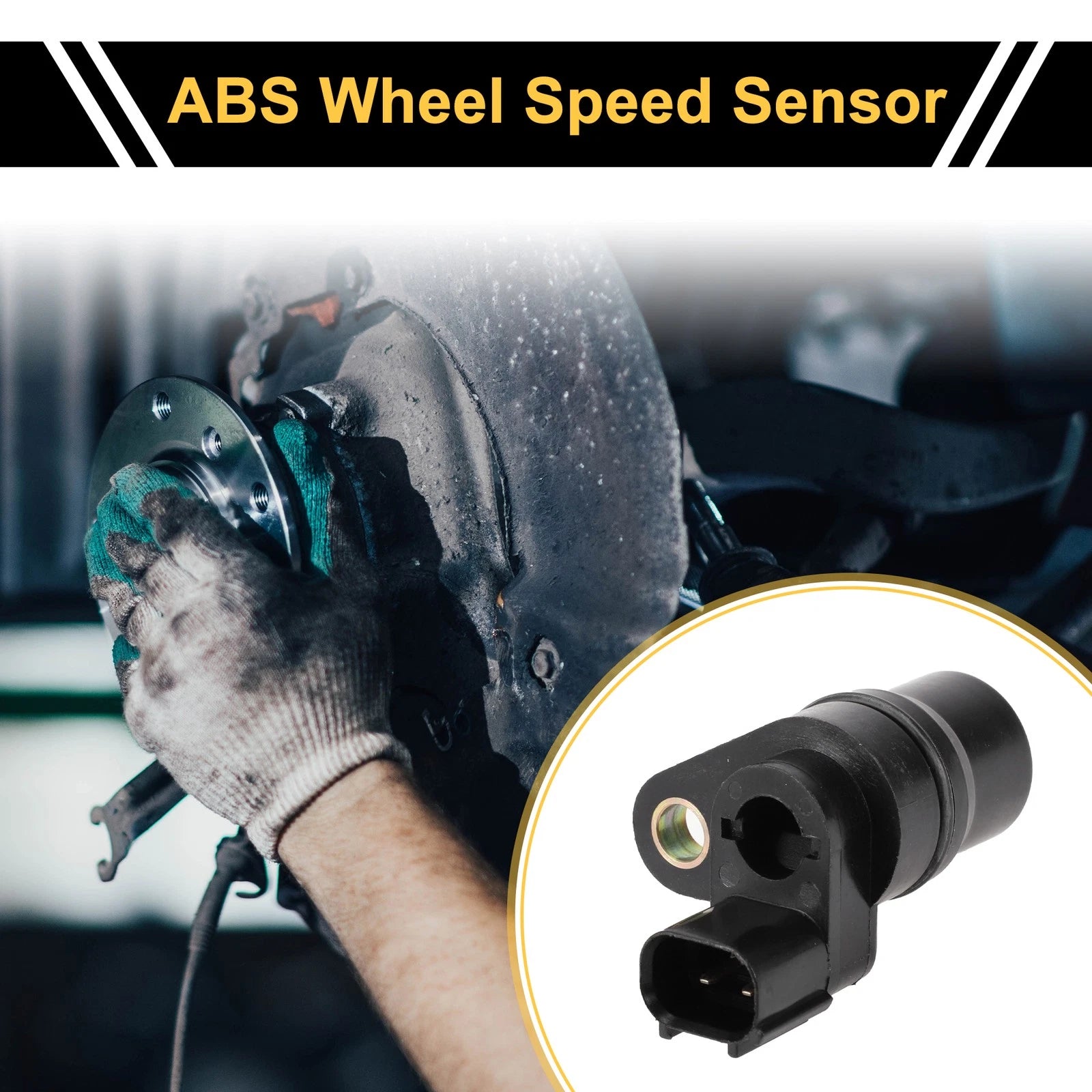 ABS Wheel Speed Sensor No. 8954535020 for Toyota Tacoma (1998–2004) Rear Right