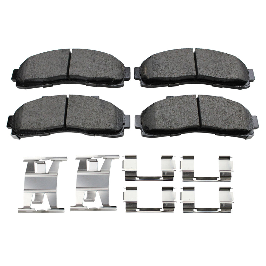 Set of 4 Akebono Front ProAct Disc Brake Pads for Ford Explorer Ranger (1991–2011)