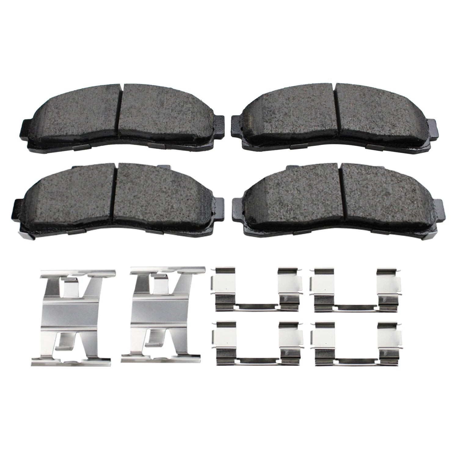 Set of 4 Akebono Front ProAct Disc Brake Pads for Ford Explorer Ranger (1991–2011)