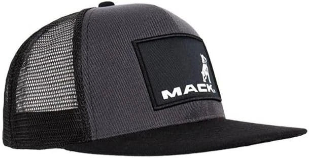 Mack Trucks Trucker Flat Bill Snapback Mesh Cap/Hat