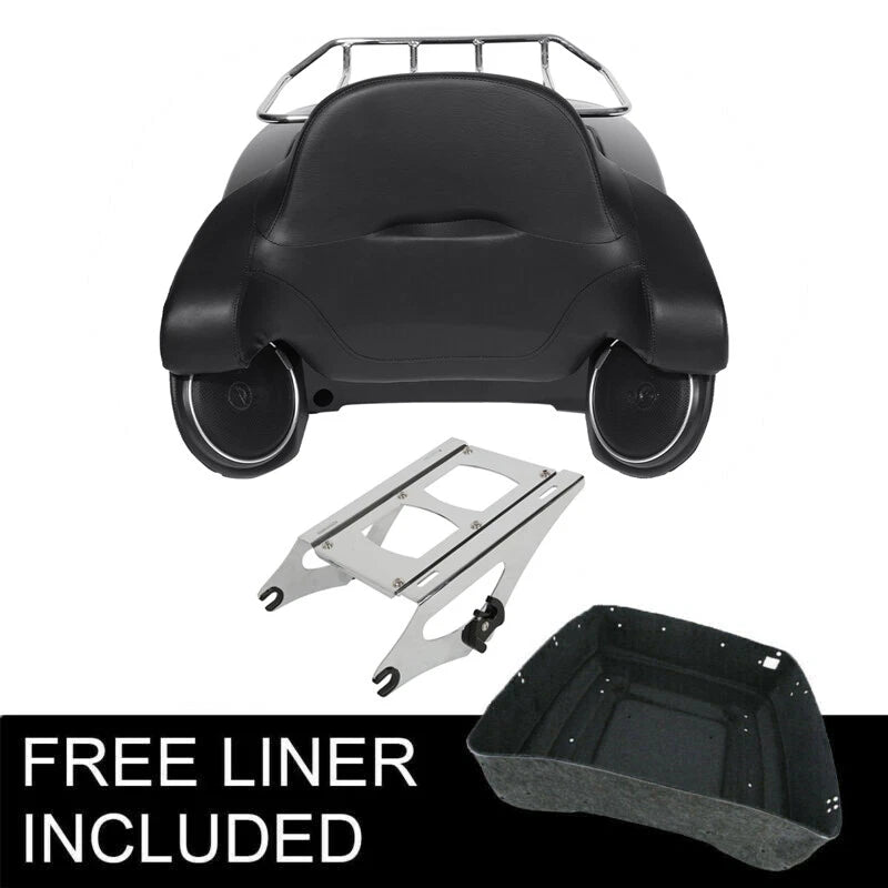 Trunk Backrest Speakers for Harley Touring CVO Road Glide (2014–2026)