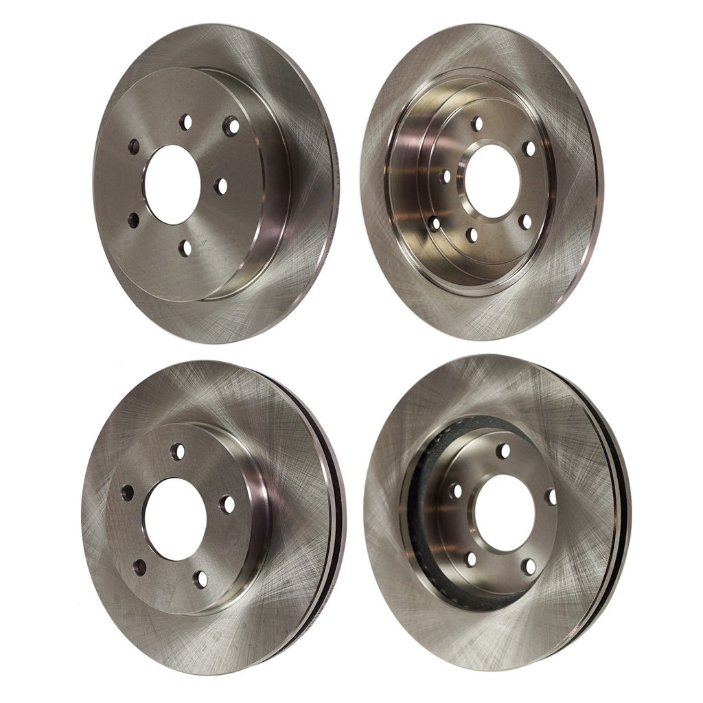 Front & Rear Disc Brake Rotors for Buick Rendezvous (2002–2007)